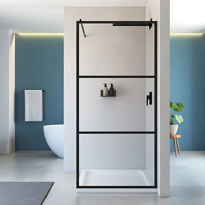 Calmbourne Framed Panels Walk-In Shower