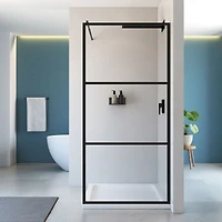 Calmbourne Framed Panels Walk-In Shower