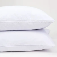Luxury Plush Set of 2 Pillow Protectors by HealthGuard