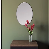 Marion Framless Oval Mirror
