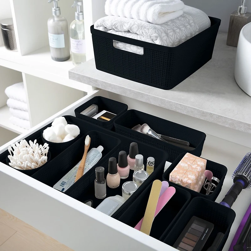 Weaver Organizer 10 pieces - Black