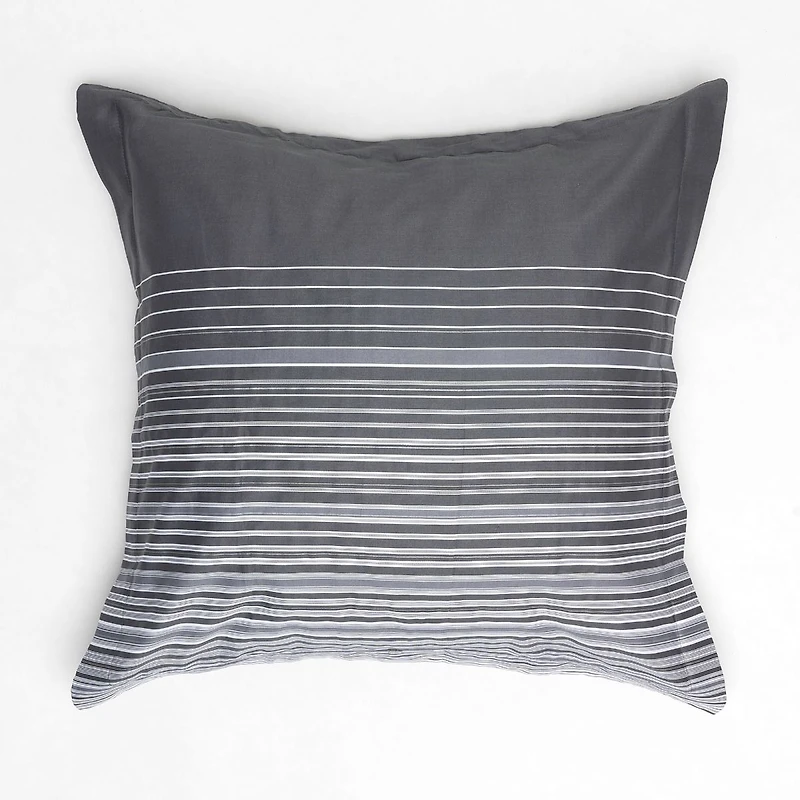 Multistripe Lurex Euro Sham