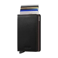 Secrid Original Slimwallet - Black/Brown