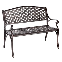 Cast Aluminum Bench