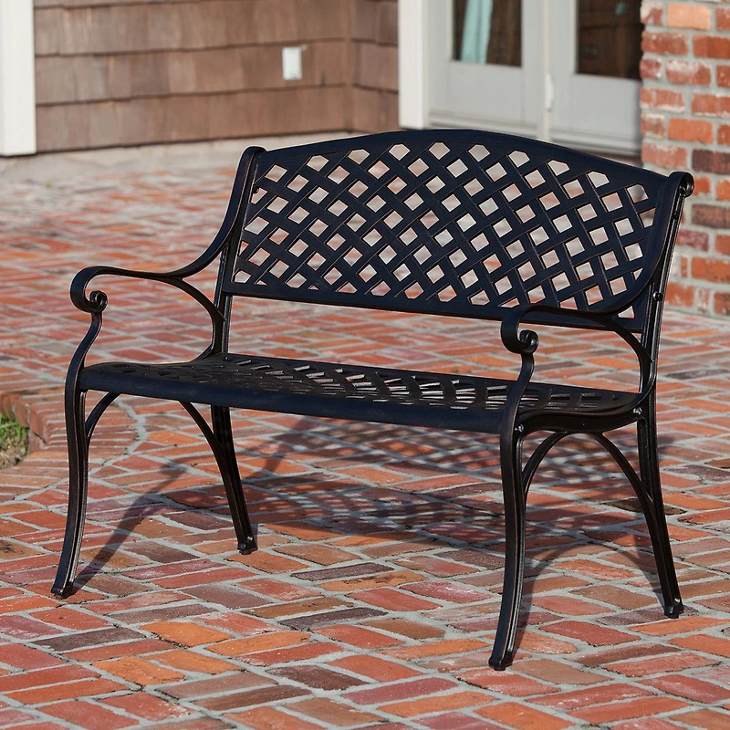 Cast Aluminum Bench