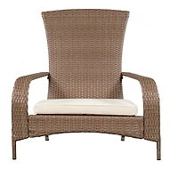 Muskoka Light Brown Wicker Chair