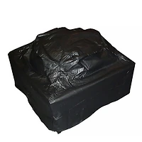 Outdoor Vinyl Firepit Cover, Square