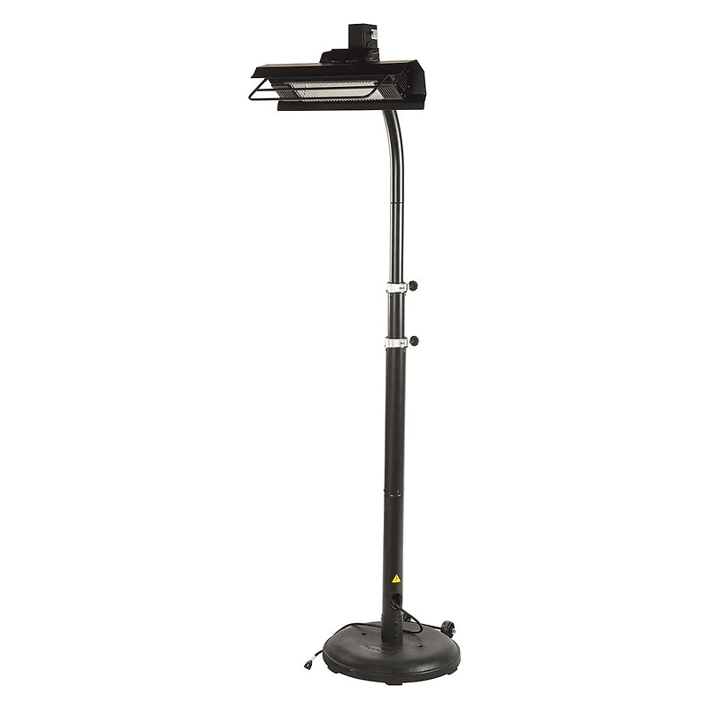 Telescopic Infrared Patio Heater, Black