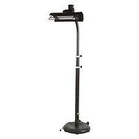 Telescopic Infrared Patio Heater, Black