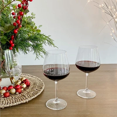 Set of 4 Red Wine Glasses 21oz