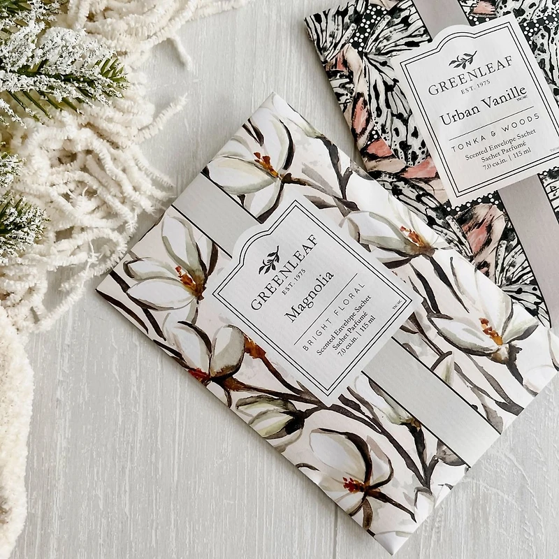 Large Magnolia Scented Sachet by Greenleaf