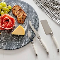 Ensemble de couteaux à fromage Laguiole -  blanc