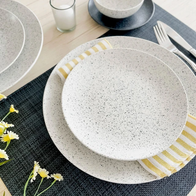 Linen Chest Caviar Dinnerware Collection By Maxwell Williams