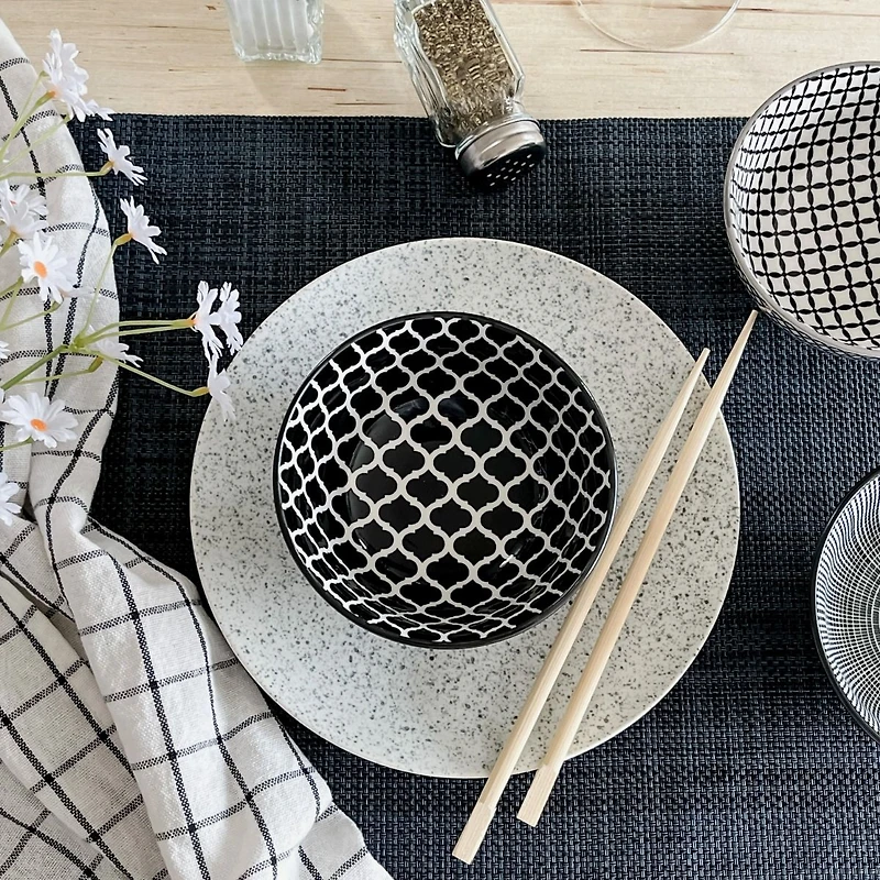 BIA Assorted Black/White Bowl 
