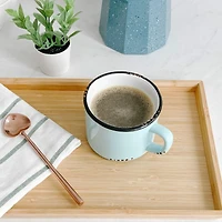 Tasse à cappuccino rétro - Verte