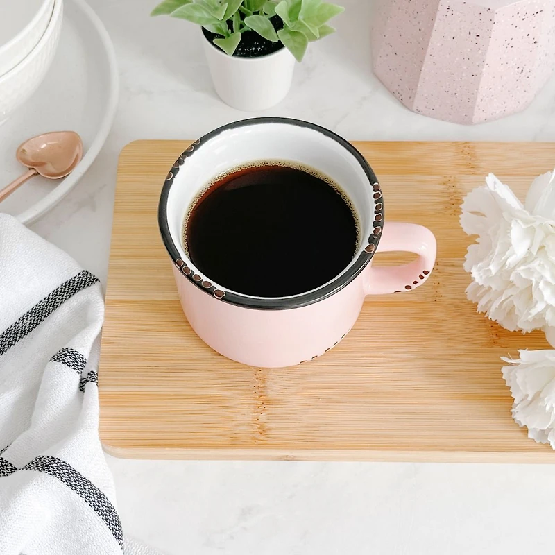 Tasse émaillée à cappuccino (8 oz / 237 ml)