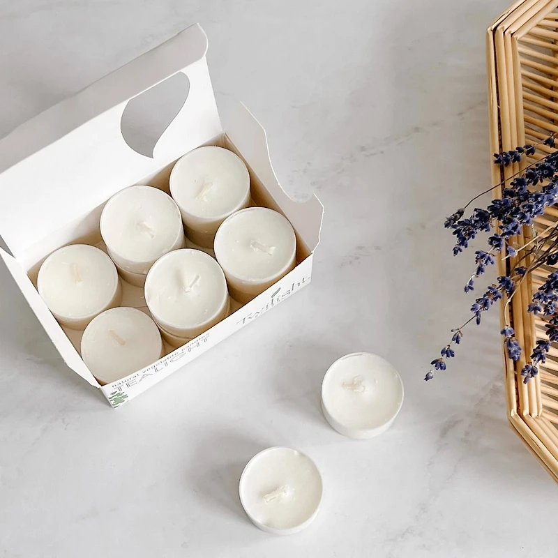Natural Vegetable Tealights by Twilight Green