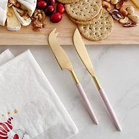 Rosé 2-Piece Cheese Set by David Shaw