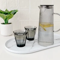 Picardie Set of 4 Grey Tumblers 250ml by Duralex