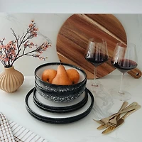Caviar Granite Bowl by Maxwell & Williams (19 cm)