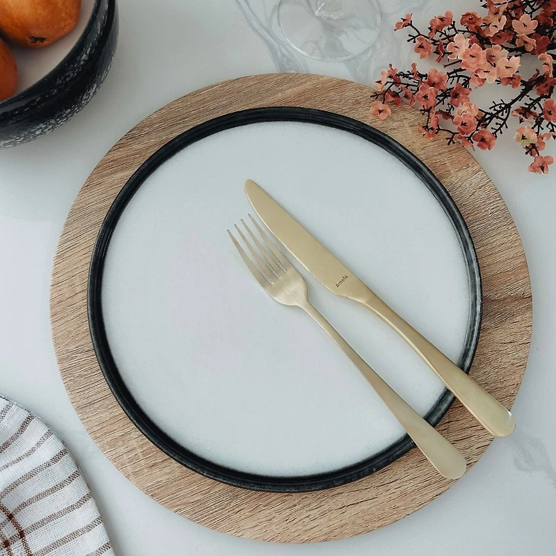 Caviar Granite Plate by Maxwell & Williams (26.5 cm)