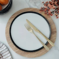 Caviar Granite Plate by Maxwell & Williams (26.5 cm)