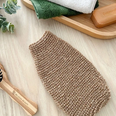 Jute Bath Mitt