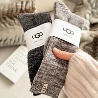 UGG® Rib Knit Slouchy Crew Socks