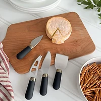 Brooklyn Brass 4-Piece Cheese Knife Set by David Shaw