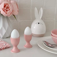 Reactive Glazed Egg Cup - Pink By BIA