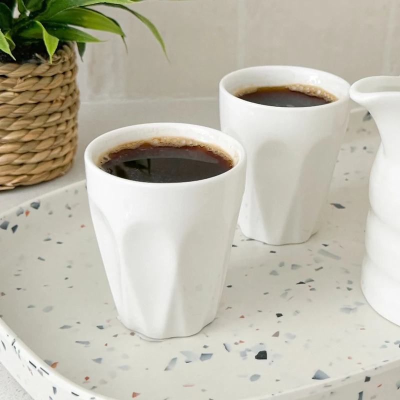 White Basics Espresso Cup by Maxwell & Williams