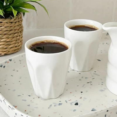 White Basics Espresso Cup by Maxwell & Williams