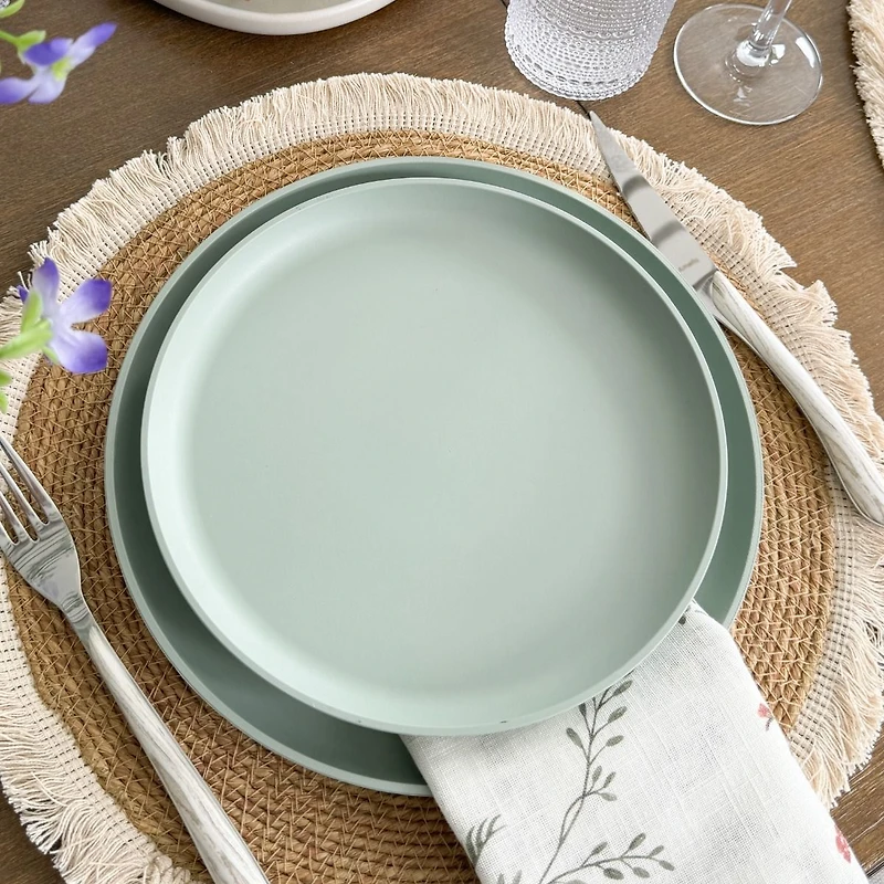 Mepal Silueta Salad Plate - Nordic Sage