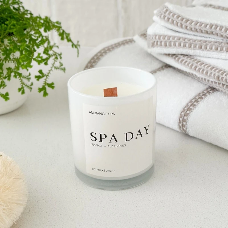 Scented Soy Candle in Jar Spa Day