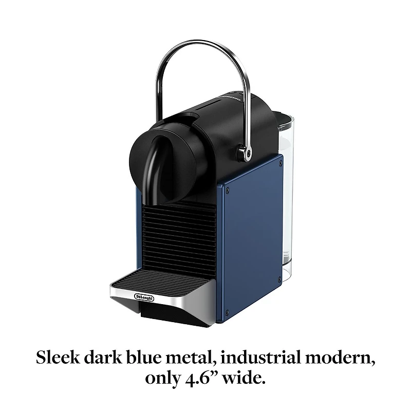 Nespresso Pixie Espresso Machine by De'Longhi - Dark Blue