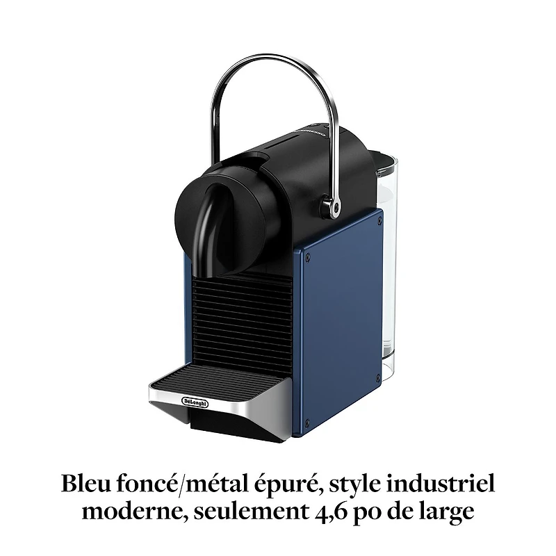 Nespresso Pixie machine à espresso par De'Longhi - Bleu foncé