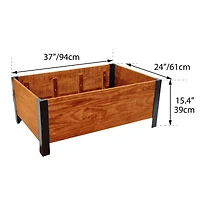 Grapevine Wide Rectangle Planter Box