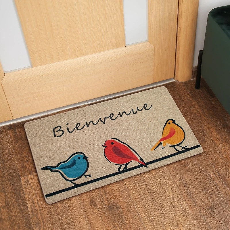 Oiseaux Bienvenue Doormat