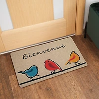 Oiseaux Bienvenue Doormat