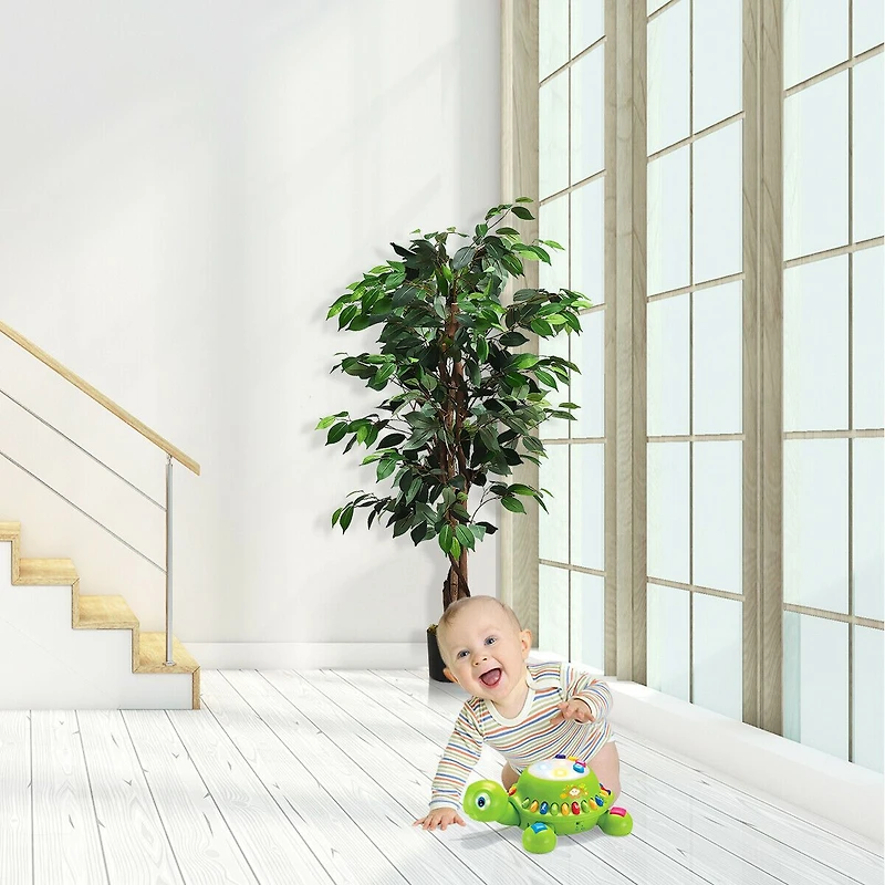 Artificial Ficus Silk Tree - 4 Ft