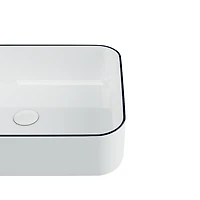Renly Rectangular Above-Counter Ceramic Basin