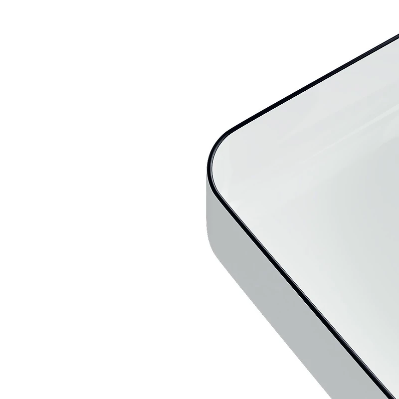 Renly Rectangular Above-Counter Ceramic Basin
