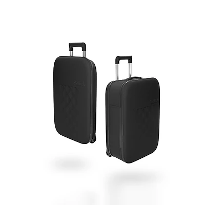 Rollink Vega Carry On Luggage, Black