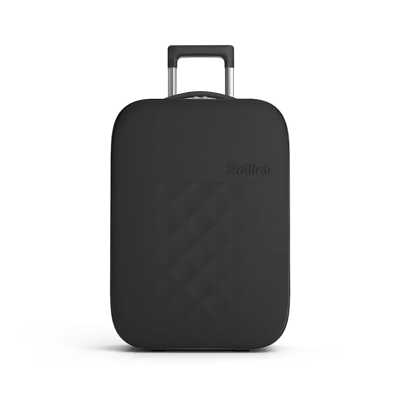 Rollink Vega Carry On Luggage, Black
