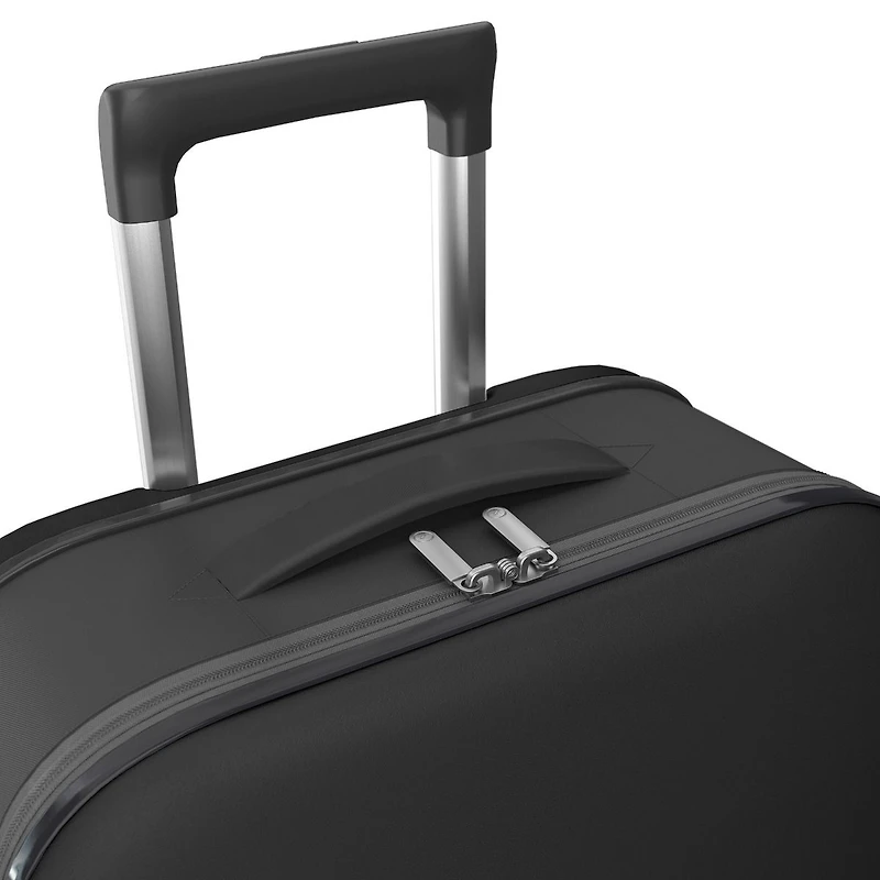 Rollink Vega Carry On Luggage, Black