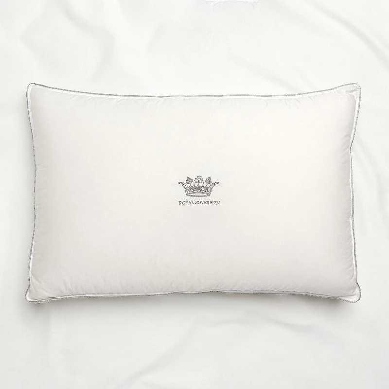 Oreiller 100% duvet blanc européen Royal Sovereign