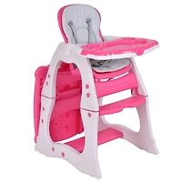 3 1 Convertible Play Table Seat Baby High Chair