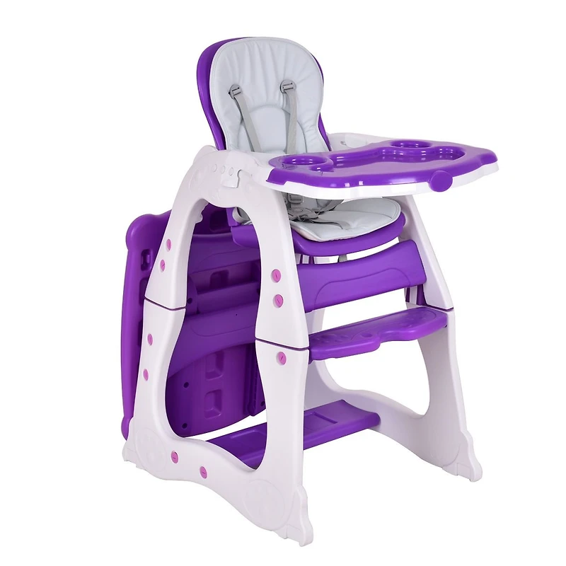 3 1 Convertible Play Table Seat Baby High Chair