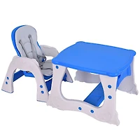 3 1 Convertible Play Table Seat Baby High Chair