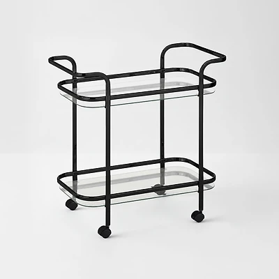 Serena Bar Cart - Black